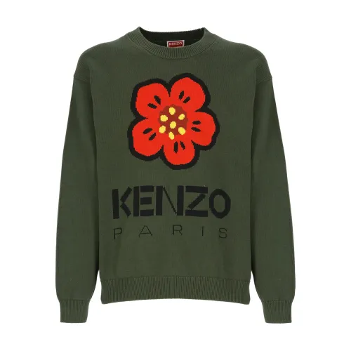 Kenzo , Kenzo Sweaters Green ,Green male, Sizes: