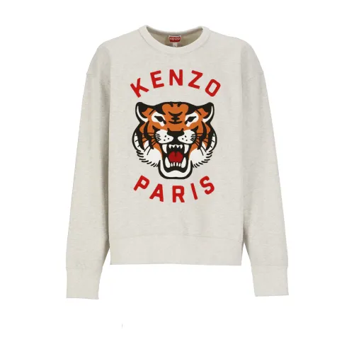Kenzo , Kenzo Sweaters Grey ,Gray male, Sizes: