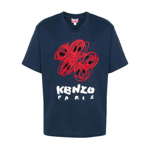 Kenzo , Kenzo T-shirts and Polos Blue ,Blue male, Sizes: