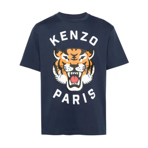 Kenzo , Kenzo T-shirts and Polos ,Blue male, Sizes: