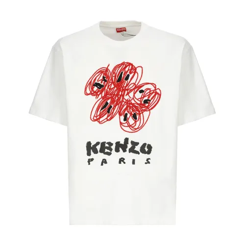 Kenzo , Kenzo T-shirts and Polos White ,White male, Sizes: