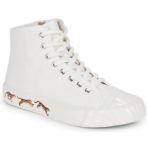 Kenzo  KENZOSCHOOL HIGH TOP SNEAKERS  women's Shoes (High-top Trainers) in White