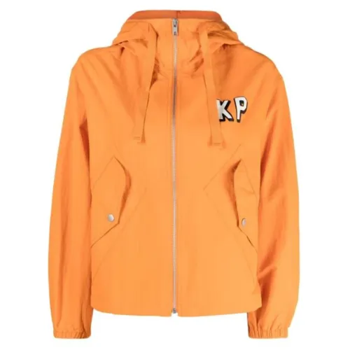 Kenzo , Lightweight Jacket ,Orange female, Sizes: