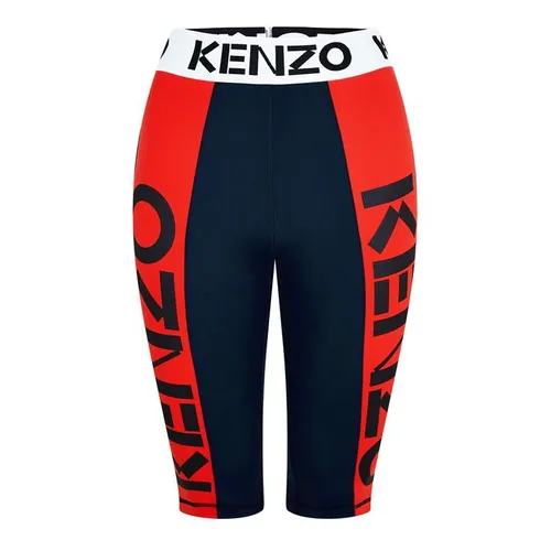 KENZO Logo Cycling Shorts - Blue