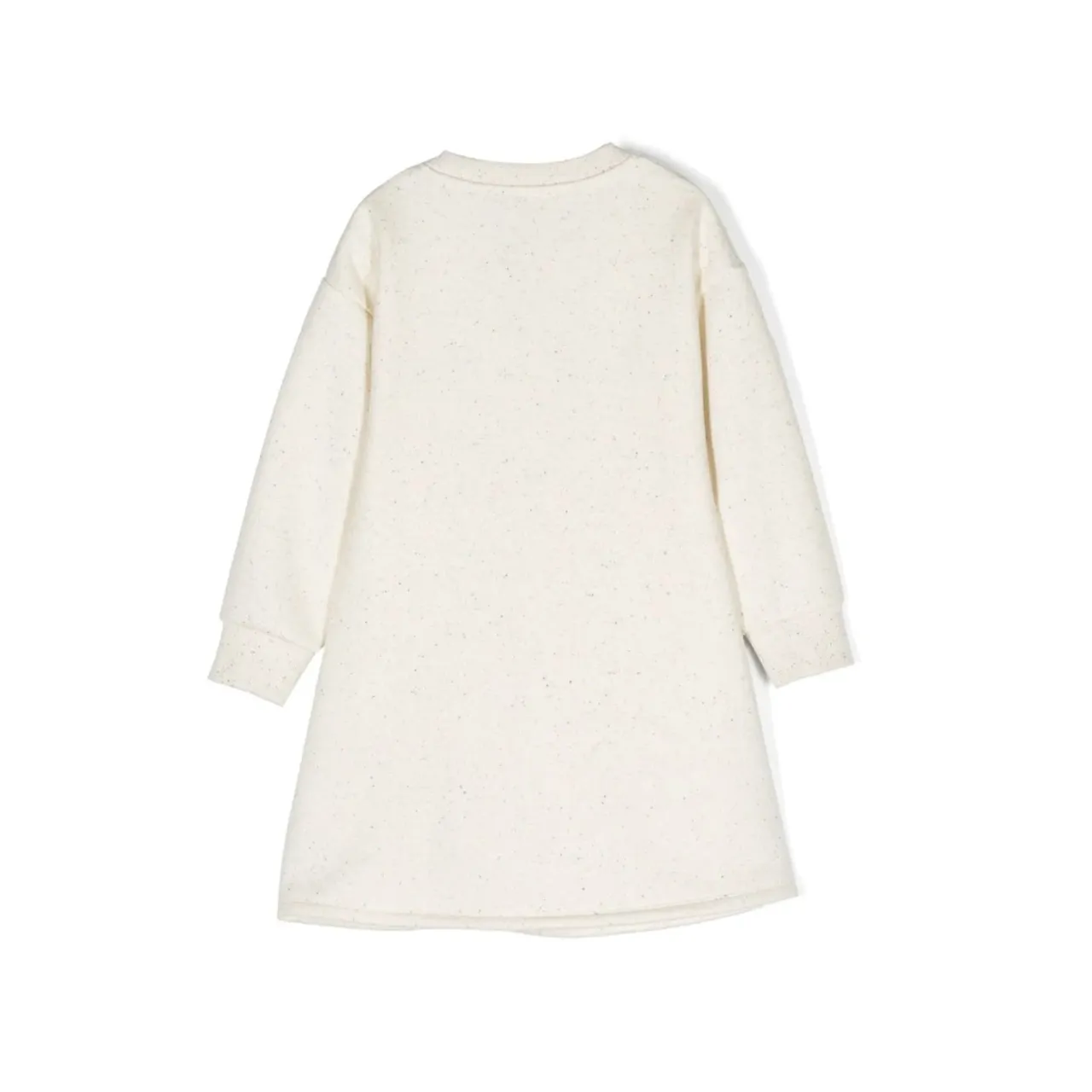 Kenzo , Logo Print Cotton Dress ,White female, Sizes: