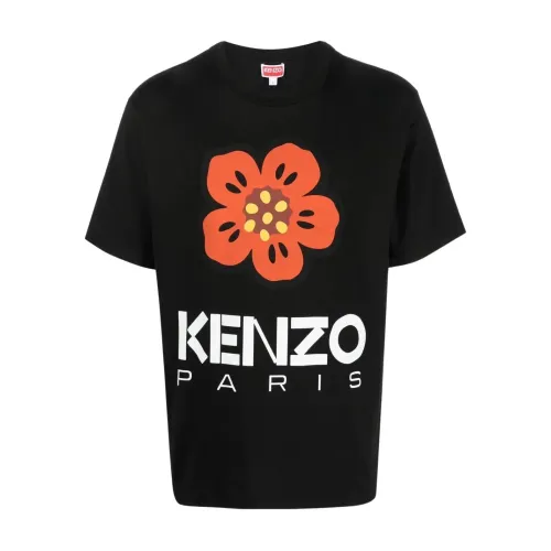 Kenzo , Men's Clothing T-Shirts & Polos Black Noos ,Black male, Sizes:
