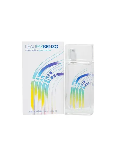 Kenzo Mens L'Eau Par Colours Eau de Toilette 50ml Spray For Him - White - One Size