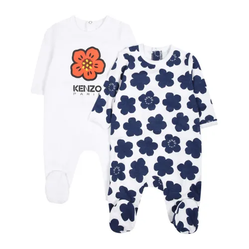 Kenzo , Multicolor Cotton Babygrows Set ,Multicolor female, Sizes: