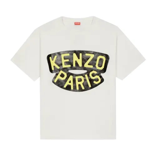 Kenzo , Nautical Oversize T-Shirt ,White male, Sizes: