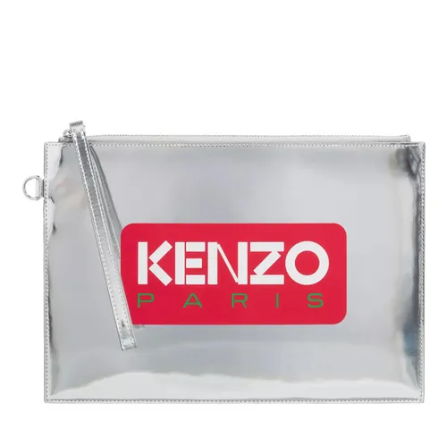 Kenzo Pochettes - Kenzo Emboss - silver - Pochettes for ladies
