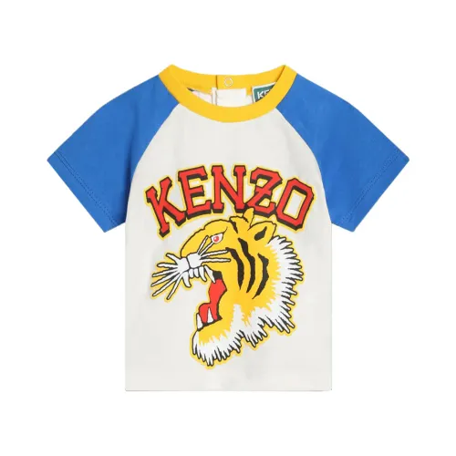 Kenzo , Premium Cotton T-Shirt ,Multicolor male, Sizes: