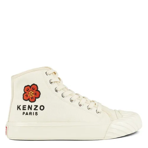 KENZO School High Top Sneakers - White