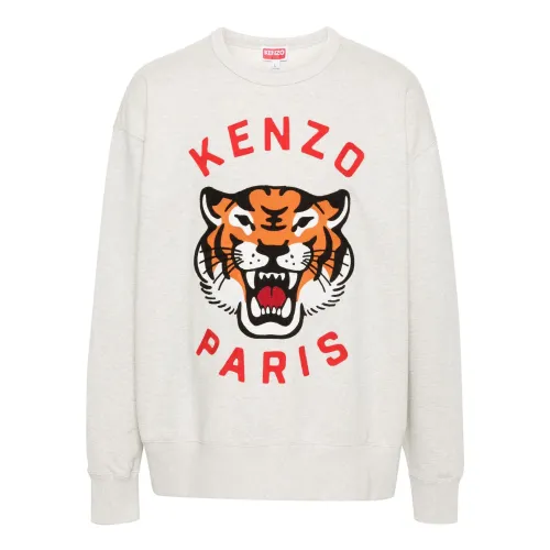 Kenzo , Sweatshirts ,Gray male, Sizes: