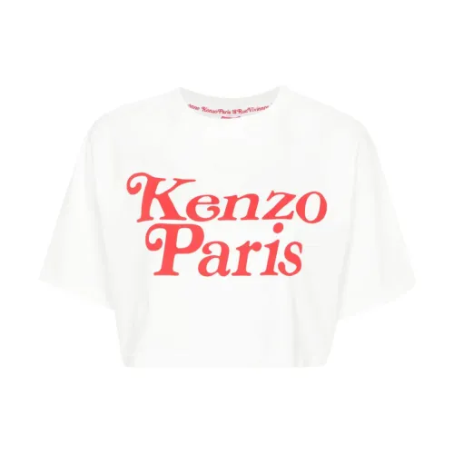 Kenzo , T-Shirts ,White female, Sizes: