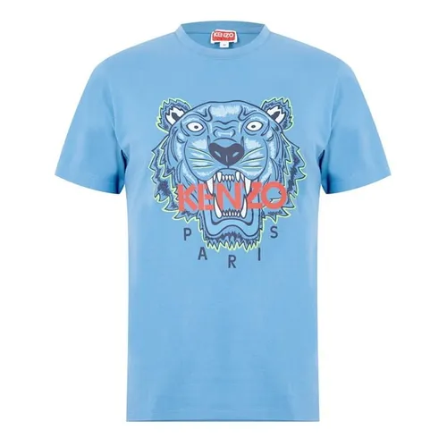 KENZO Tiger Head T-Shirt - Blue