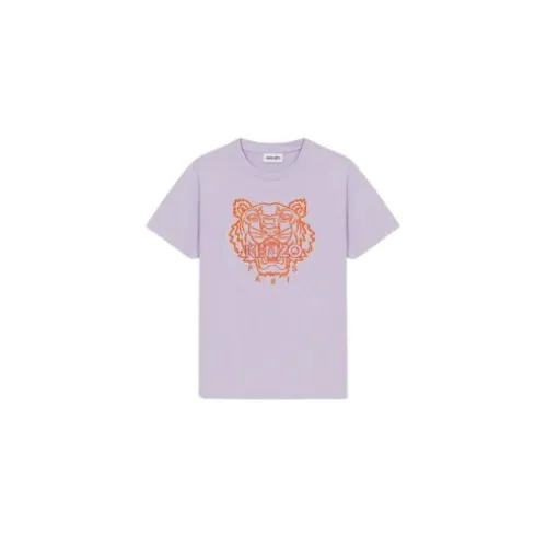 Kenzo , Tiger Wisteria T-Shirt ,Purple female, Sizes: