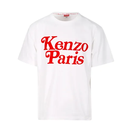 Kenzo , Verdy Oversize T-Shirt ,White male, Sizes: