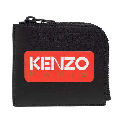 Kenzo , Wallet with logo ,Black female, Sizes: ONE SIZE
