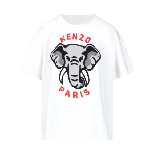 Kenzo , White Clic T-shirts and Polos ,White female, Sizes:
