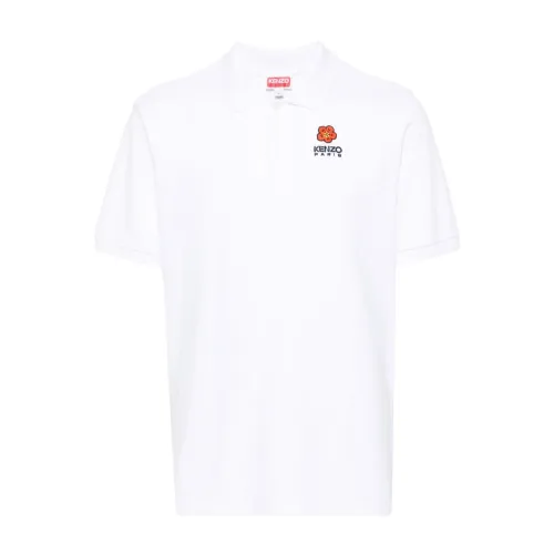 Kenzo , White T-Shirts Polo Shirt for Men ,White male, Sizes: