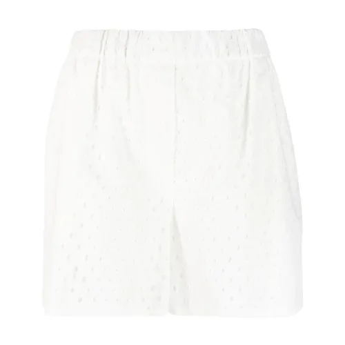 Kenzo , Women's Clothing Shorts White Ss23 ,White female, Sizes: