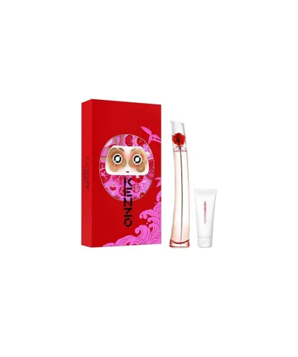 Kenzo Womens Flower L’Absolue Gift Set 100ml EDP + 75ml BL - NA - One Size