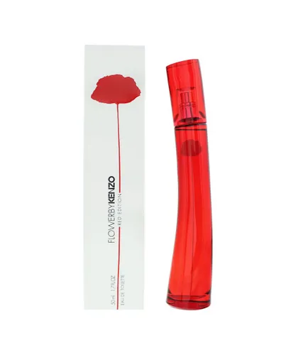 Kenzo Womens Flower Red Edition Eau De Toilette 50ml - One Size
