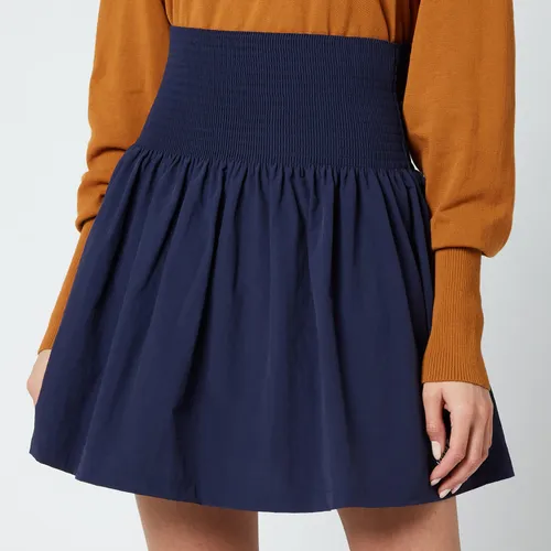 KENZO Women's Ks Short Flared Skirt - Midnight - EU 38/
