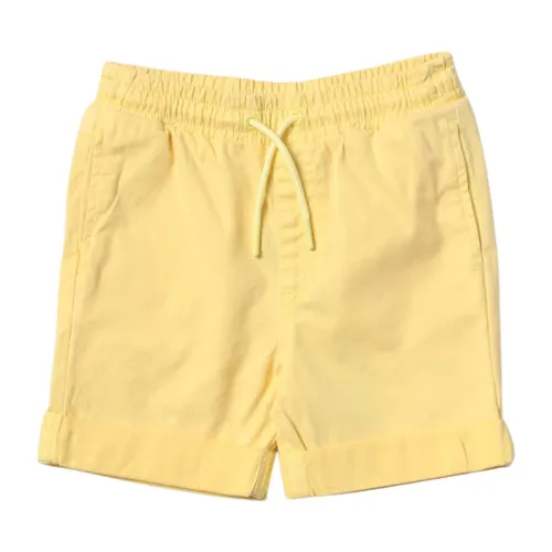 Kenzo , Yellow Kids Bermuda Shorts ,Yellow male, Sizes: