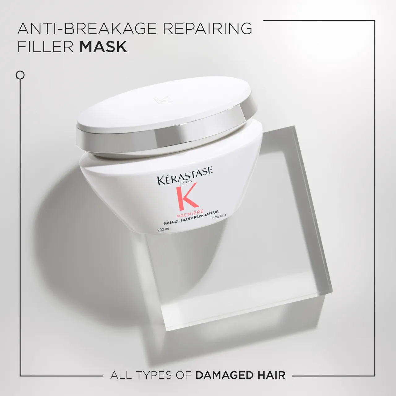 Kérastase Première Anti-Breakage Repairing Filler Hair Mask for Damaged Hair with Peptides and Glycine 200ml