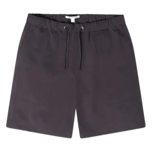 Kestin , Relaxed Fit Black Japanese Cordura® Ripstop Shorts ,Gray male, Sizes: