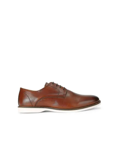 KG Kurt Geiger Mens Leather Florence Oxford Shoe - Tan Leather (archived)