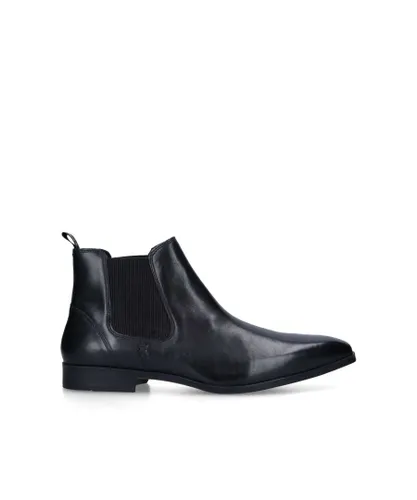 KG Kurt Geiger Mens Leather Pax Boots - Black Leather (archived)