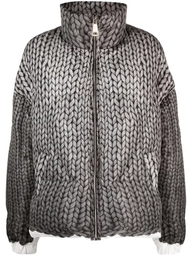 Khrisjoy Trompe puffer jacket - Grey