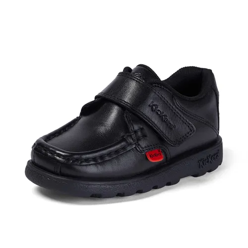 Kickers Boy's Fragma Strap Leather Shoes
