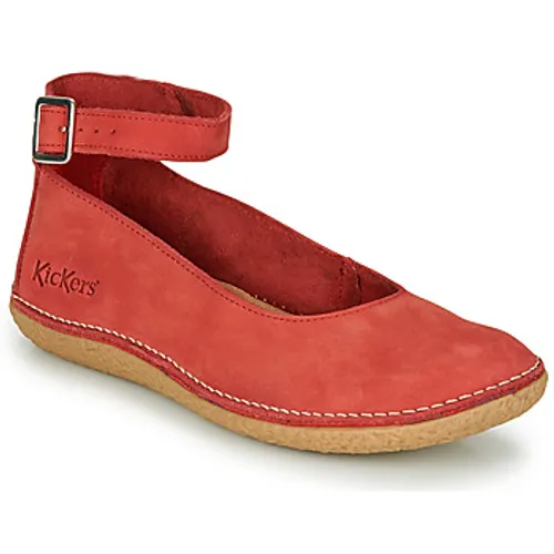 Kickers  HONNORA  women's Shoes (Pumps / Ballerinas) in Red