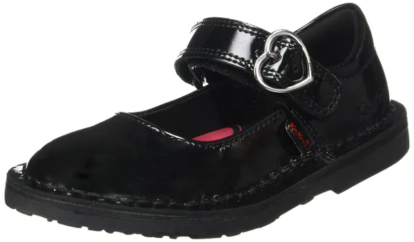 Kickers Infant Girl's Adlar Heart Mary Jane Patent Leather