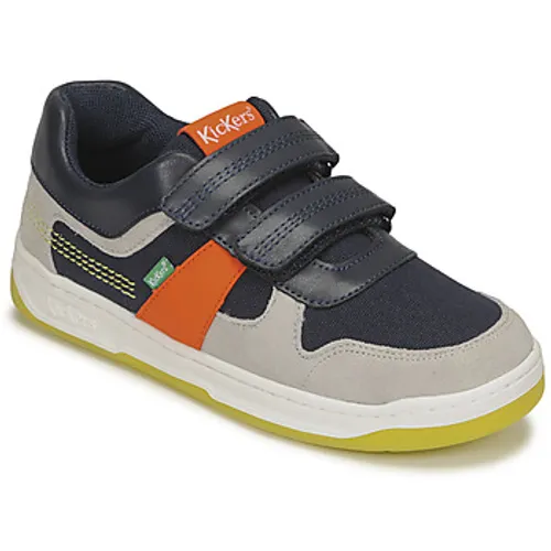 Kickers  KALIDO  boys's Children's Shoes (Trainers) in Marine