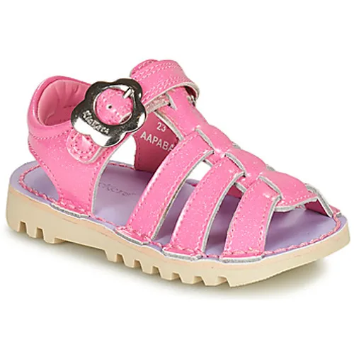 Kickers  KICK FLEUR SANDAL PATL IF PNK  girls's Children's Sandals in Pink