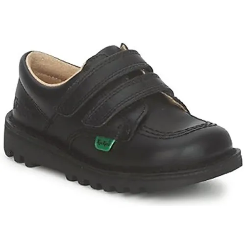 Kickers  KICK LO VELCRO  boys's Children's Shoes (Trainers) in Black