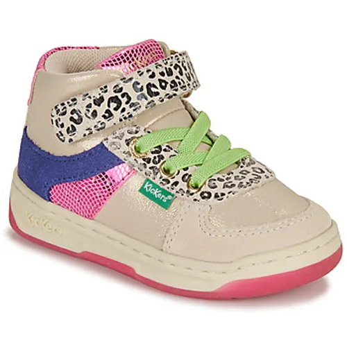 Kickers  KICKALIEN  girls's Children's Shoes (High-top Trainers) in Multicolour