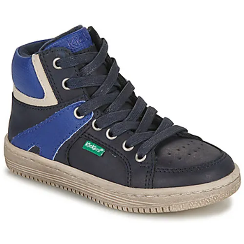 Kickers  LOWELL  boys's Children's Shoes (High-top Trainers) in Marine