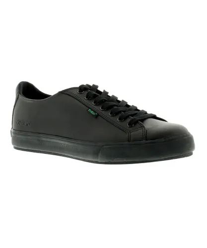 Kickers New Mens/Gents Black Tovni Trainers Leather