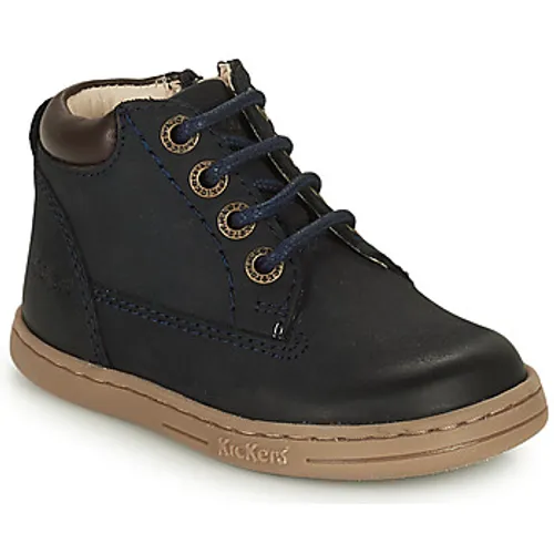 Kickers  TACKLAND  boys's Children's Shoes (High-top Trainers) in Marine