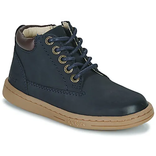 Kickers  TACKLAND  boys's Children's Shoes (High-top Trainers) in Marine