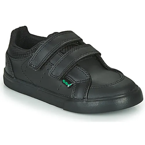 Kickers  TOVNI TWIN VEL  girls's Children's Shoes (Trainers) in Black