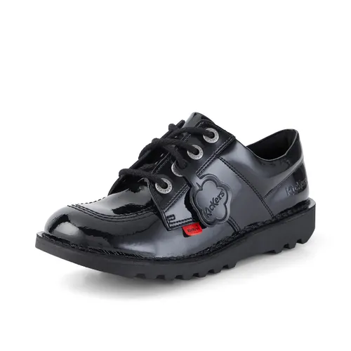 Kickers Unisex Kids Kick Lo Leather School Shoes