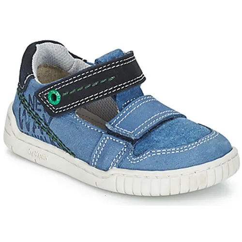 Kickers  WHATSUP  boys's Children's Sandals in Blue