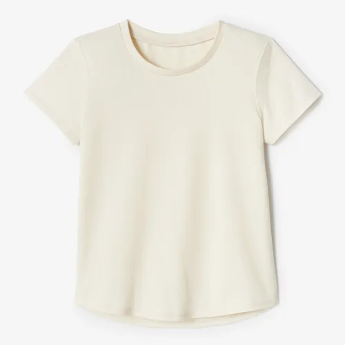 Kids' Basic Cotton T-shirt - Brown
