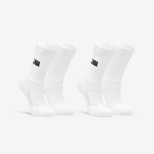 Kids' Basketball Socks So900 Nba 2 Pairs - White
